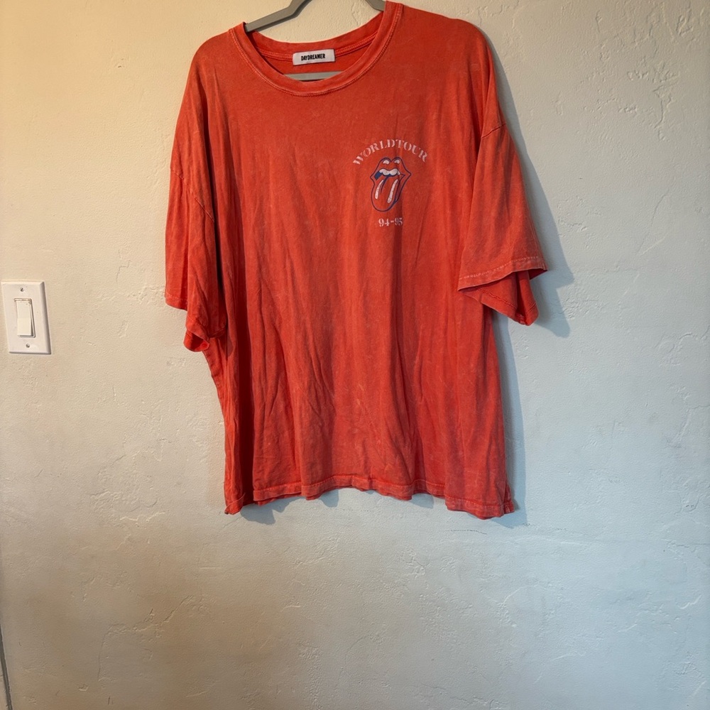 Vintage Graphic Hit Red/Orange T-Shirt
